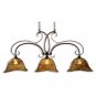 Vetraio - Three Light Kitchen Island by Uttermost