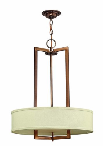 Hampton - Three Light Pendant by Hinkley Lighting