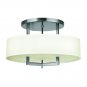 “Hampton” Close to Ceiling Lighting - Brushed Bronze