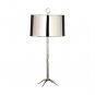 Porter Table Lamp in Polished Nickel