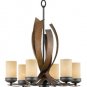 Aizen - Six Light Chandelier by Varaluz Lighting