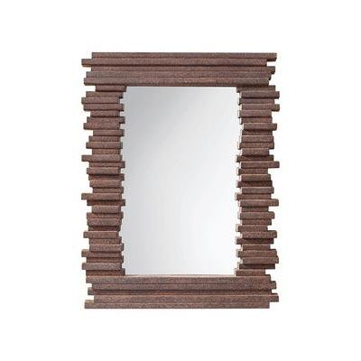 Stacked - 30" Square Mirror by Murray Feiss Lighting