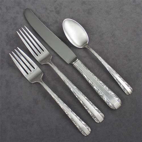 Candlelight Dinner Setting by Towle Silver.