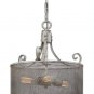 Pontoise - Three Light Drum Pendant
