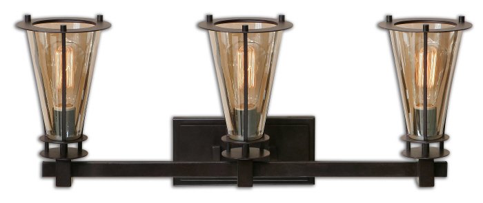Frisco - Three Light Vanity Strip