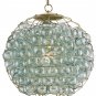 Currey and Company Pastiche - One Light Orb Pendant