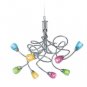 Zaneen Lighting - Z6511ALU - Riflessi - Eight Light Chandelier