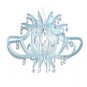 Zaneen Lighting Medusa Blue 1 Light Large Pendant