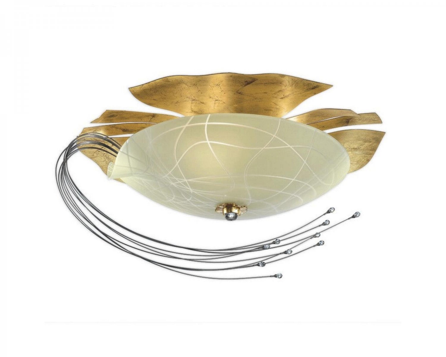 Zaneen Lighting Niagara - Three Light Flush Mount