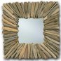 Currey and Company Beachhead - Square Mirror