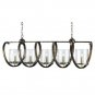 Currey and Company Maximus - Five Light Rectangular Chandelier