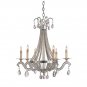 Currey and Company - 9780 - 6 Light Chartres Chandelier