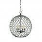 Currey and Company Simpatico Orb - Four Light Small Chandelier