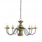 Currey and Company Treesmill - Eight Chandelier