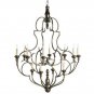 Currey and Company - 9914 - International - Twelve Light 2-Tier Chandelier