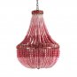 Currey and Company Flamingo - Three Light Chandelier