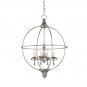 Currey and Company Rondeau - Four Light Chandelier