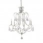 Currey and Company Delamere - Six Light Chandelier