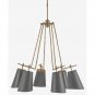 Currey and Company Jean-Louis - Six Light Chandelier