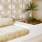 Wood Hollow Panels - Double Layer Wall Art Geometric - Decorative Panel