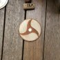 Set of 6 Naruto Wood Coasters - Cup Holder - Anime