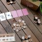 Wooden Poker Chips - Box with Poker Hands - Wood - Handmade