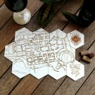 Marauder´s Map - Set of 12 Wood Coasters - Harry Potter Coasters