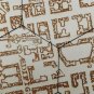 Marauder´s Map - Set of 12 Wood Coasters - Harry Potter Coasters