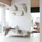 Birds Wall Art Decor - Wood - Nature Board - Modern Art - LayeredArt - Wood Bird