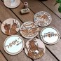 Set of 6 The Witcher Wood Coasters - Cup Holder