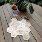 Astrological Map - Set of 12 Wood Coasters - Zodiac Signs
