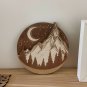 Mountains Wood Wall Art Decor - Nature Board - Modern Art - Layered Art