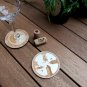 Set of 6 Game of Thrones Wood Coasters - GOT Coaster - Cup Holder