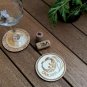 Set of 6 Game of Thrones Wood Coasters - GOT Coaster - Cup Holder