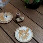 Set of 6 Game of Thrones Wood Coasters - GOT Coaster - Cup Holder