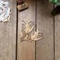 Set of 6 Plants Wood Coasters - Leaf Coaster - Nature Cup Holder