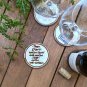 Set of 06 Friends Wood Coasters - Cup Holder