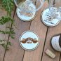Set of 06 Friends Wood Coasters - Cup Holder