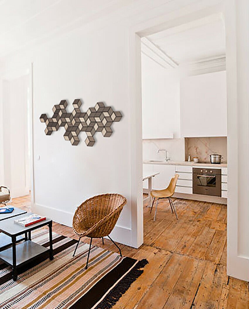 Geometric Wall Art D&Atilde;&copy;cor - Wood Panel