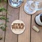 Set of 6 Star Wars Wood Coasters - Baby Yoda Coaster - Cup Holder