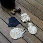 Set of 4 Star Wars Wood Coasters - Baby Yoda Coaster - Cup Holder