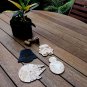 Set of 4 Star Wars Wood Coasters - Baby Yoda Coaster - Cup Holder