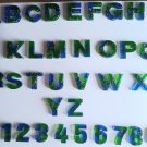 Resin alaphabet