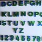 Resin alaphabet