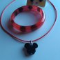 Resin Mickey Mouse jewelry set