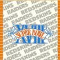 1989 Pro Set Super Bowl Logos 18 Super Bowl XVIII