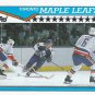 1990 Topps  241 Maple Leafs Team