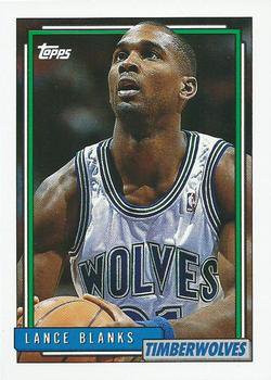 1992 Topps  233 Lance Blanks