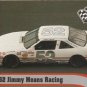 1992 Pro Set 37 Jimmy Means' Car