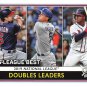 2020 Topps Big League 242 Ozzie Albies/Corey Seager/Anthony Rendon LL